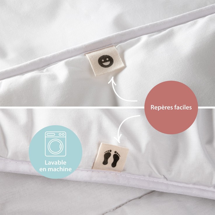 Couette Enfant Hawi Enveloppe TENCEL™ Coton Bio - Légère