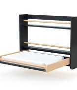 Gris Graphite/Hêtre