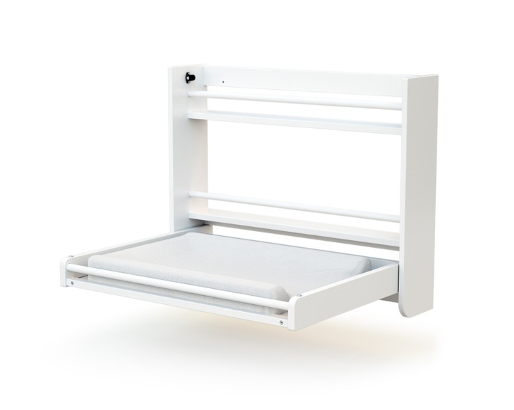 Table à langer murale rabattable en bois CONFORT