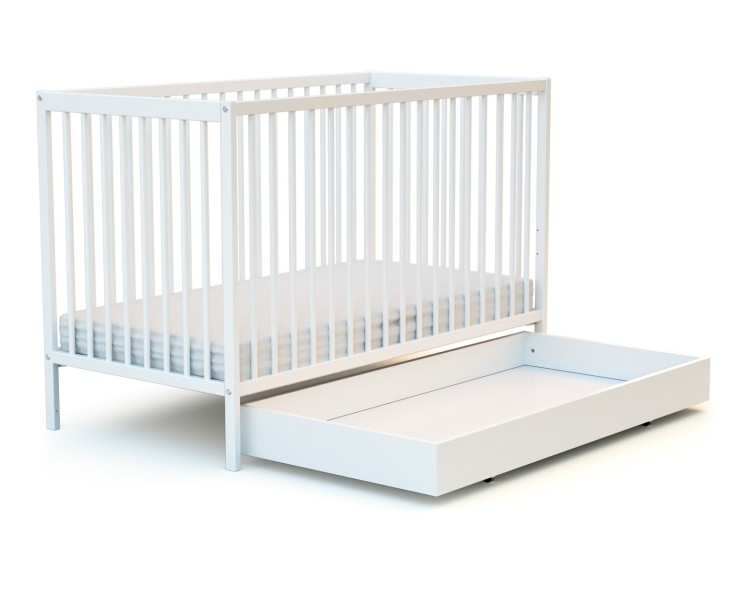 Tiroir de lit bébé en bois Essentiel 60x120cm