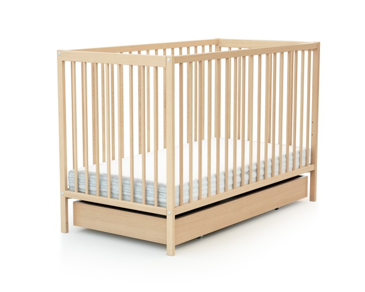 Tiroir de lit bébé en bois Essentiel 60x120cm