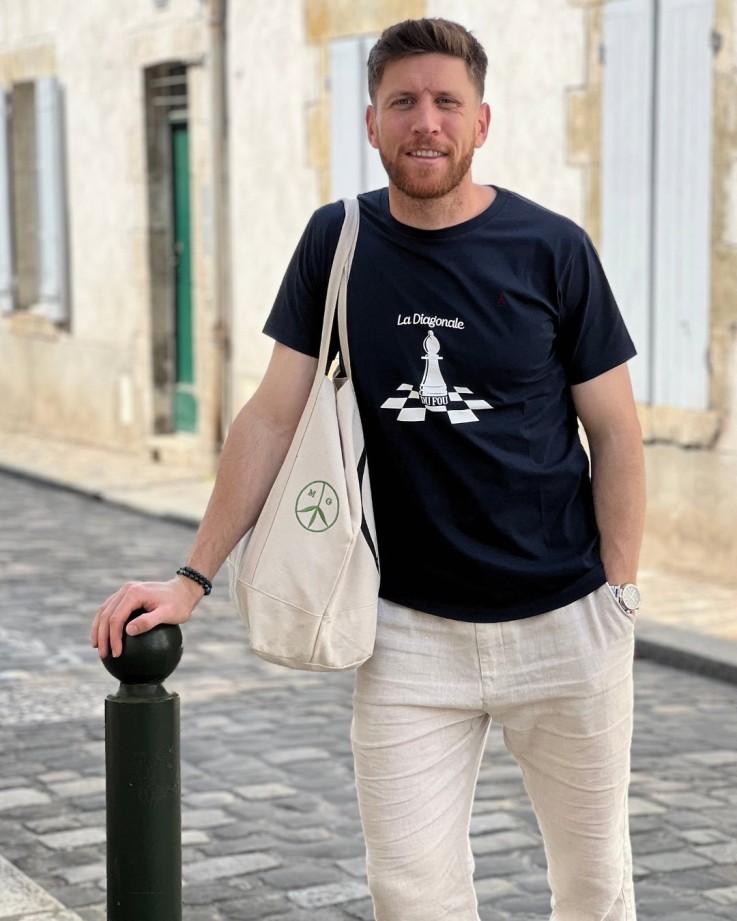 Tee-shirt La Diagonale Du Fou Coton Bio