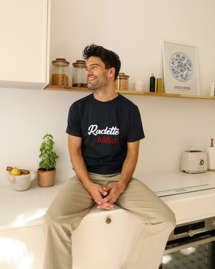 Tee-shirt Raclette Addict Coton Bio