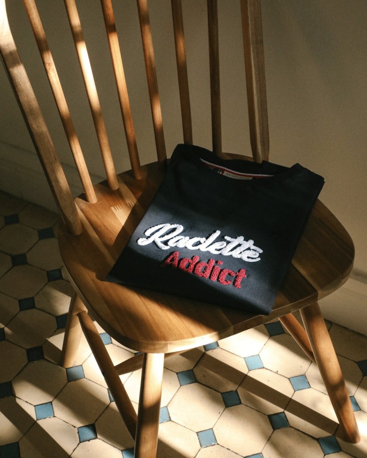 Tee-shirt Raclette Addict Coton Bio