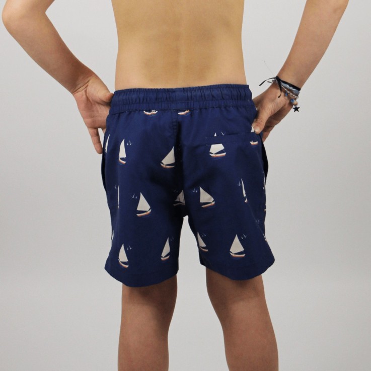 Short de bain Enfant Le petit Marin Recyclé