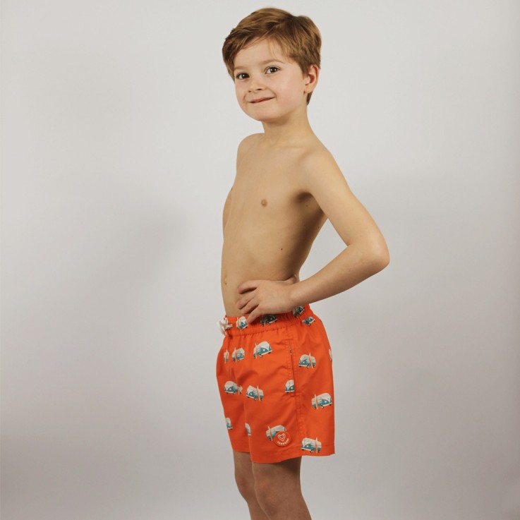 Short de bain Enfant Le petit Baroudeur Recyclé