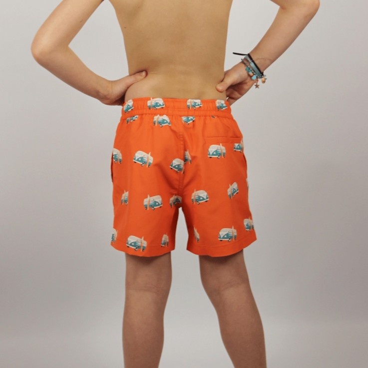 Short de bain Enfant Le petit Baroudeur Recyclé