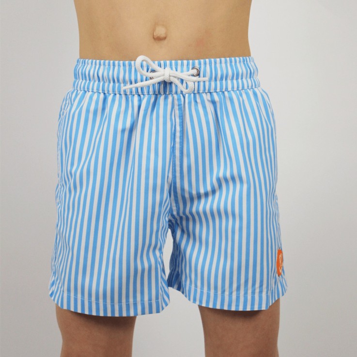 Short de bain Enfant Le petit Etoile Rayé Recyclé