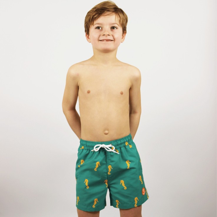 Short de bain Enfant Le petit Poseidon Recyclé