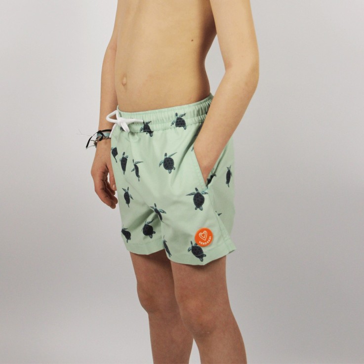 Short de bain Enfant Le petit Galapago Recyclé