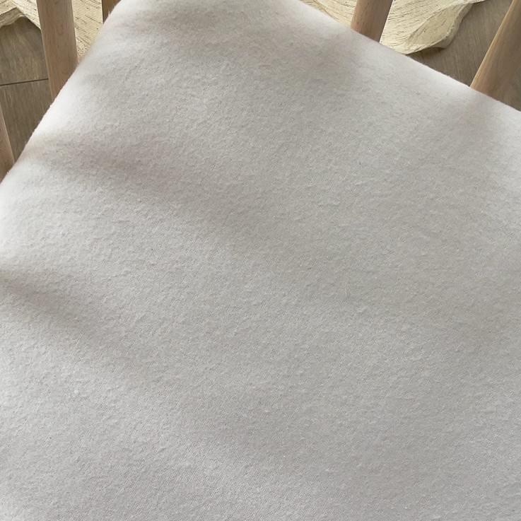 Protège matelas berceau flanelle de coton bio