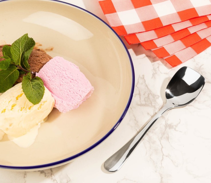 Cuillère à dessert Lisboa Acier Inoxidable (inox) 14,5 cm