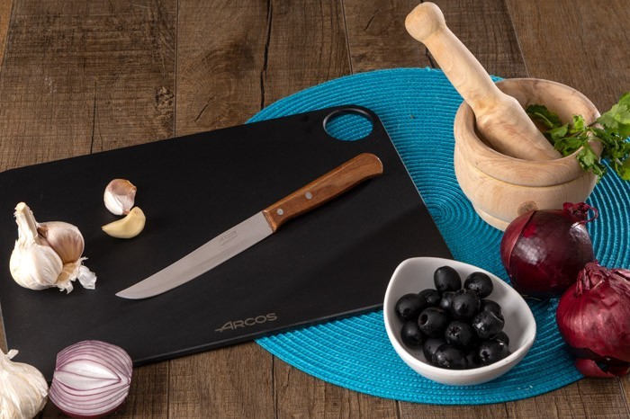 Couteau de cuisine Latina lame lisse Acier Inoxydable (inox) lame 13 cm