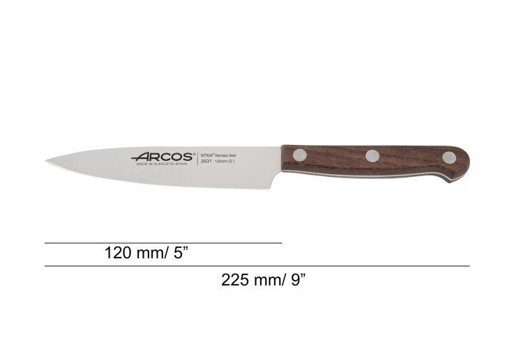 Couteau à légumes Atlantico Acier Inoxydable (inox) lame 12 cm