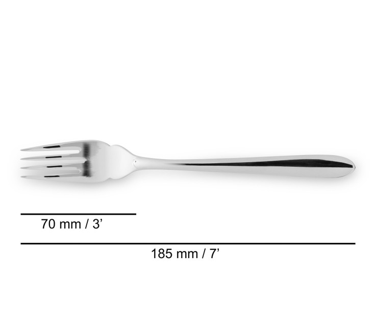 Fourchette à poisson Berlin Acier Inoxydable (inox) 18,5 cm