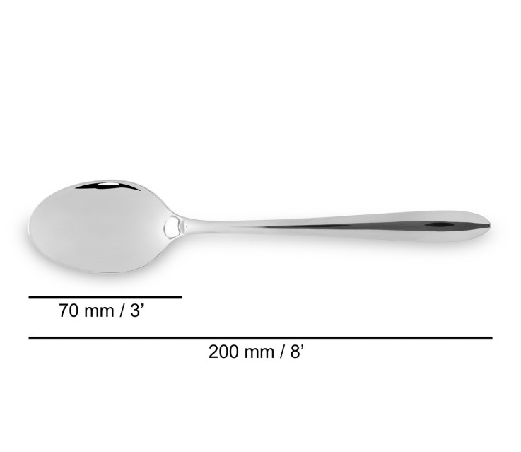 Cuillères Table Berlin Acier Inoxidable (inox) 20 cm