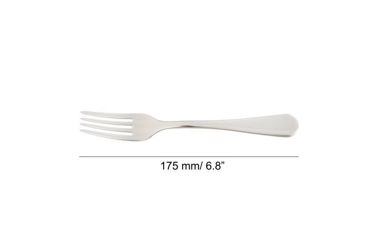 Fourchette à dessert Lisboa Acier Inoxydable (inox) 17 cm