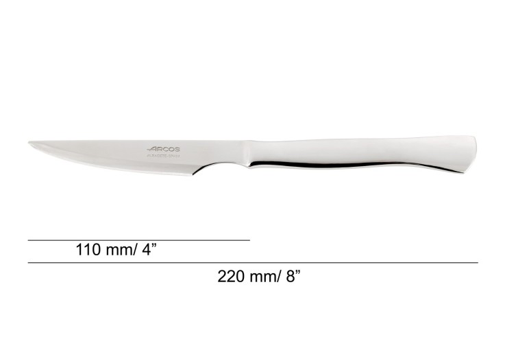 Couteau à steak Steel-Force Acier Inoxidable (inox)  lame 11cm