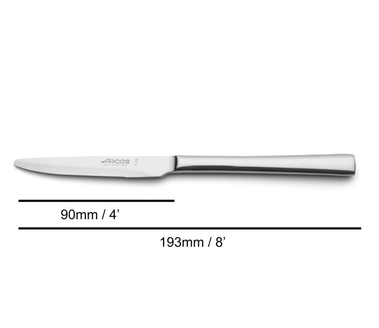 Couteau à dessert Capri Acier Inoxydable (inox) lame 9 cm