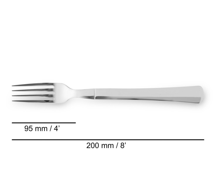 Fourchette à steak Steel-Force Acier Inoxidable (inox) 9 cm