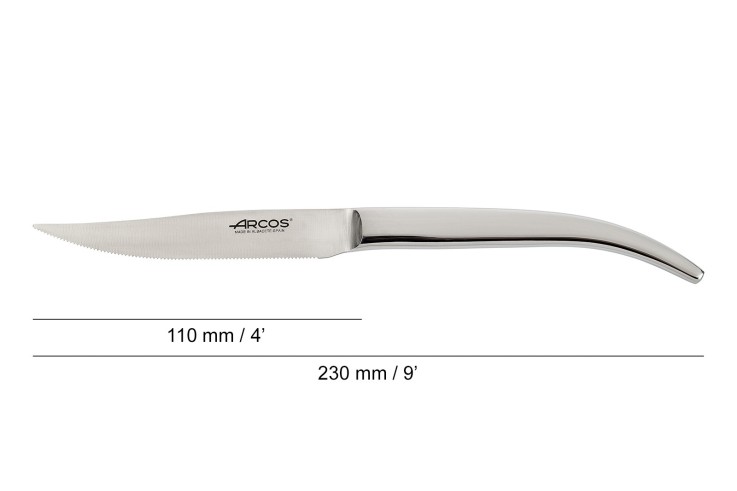 Couteau à steak microdenté The Origin Acier Inoxydable (inox) lame 11 cm