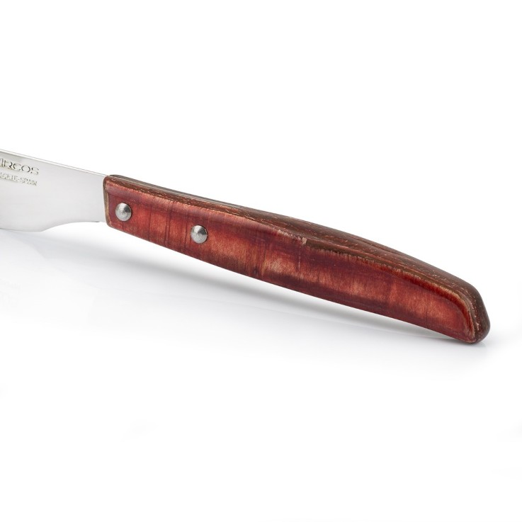 Couteau à pizza Forest en bois d'acajou Acier Inoxydable (inox) lame 11 cm