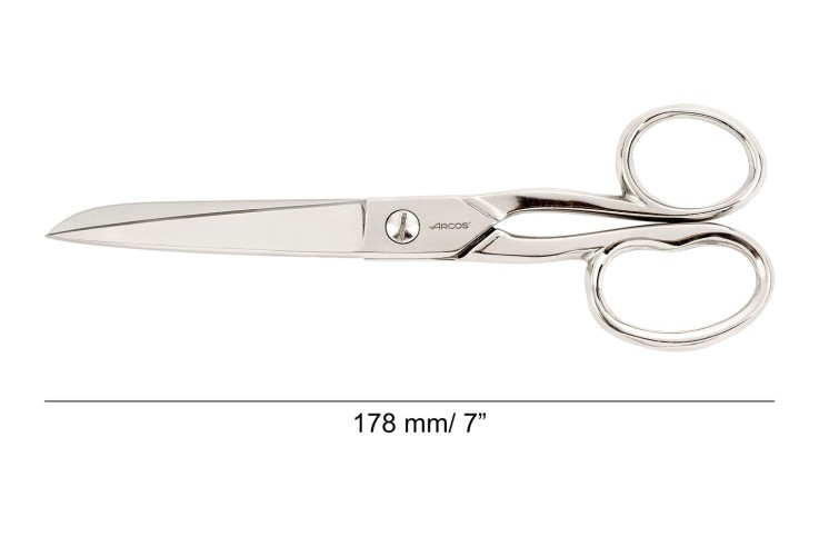 Ciseaux de couture Style Acier Inoxydable (inox) 17,8 cm