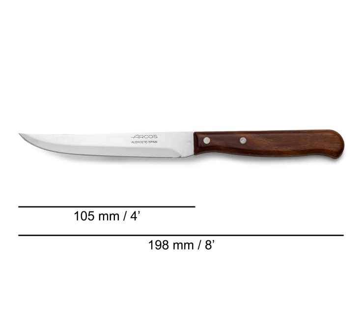 Couteau à légumes Latina Acier Inoxydable (inox) lame 10,5 cm
