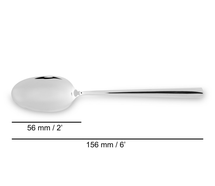 Cuillère à café Capri Acier Inoxidable (inox) 15,6 cm