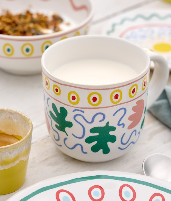 Mug Tulip Summer Bliss en grès
