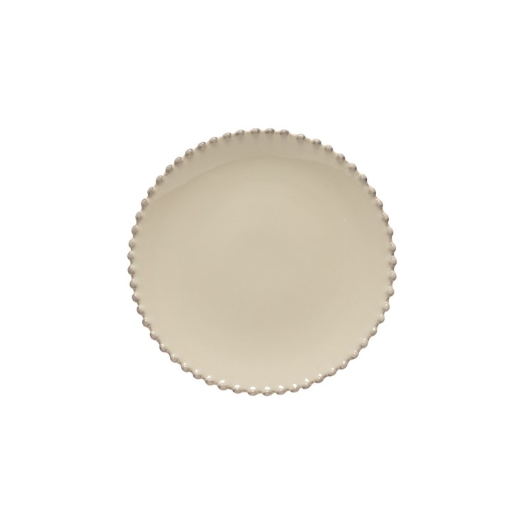 Assiette à dessert/salade Pearl en grès