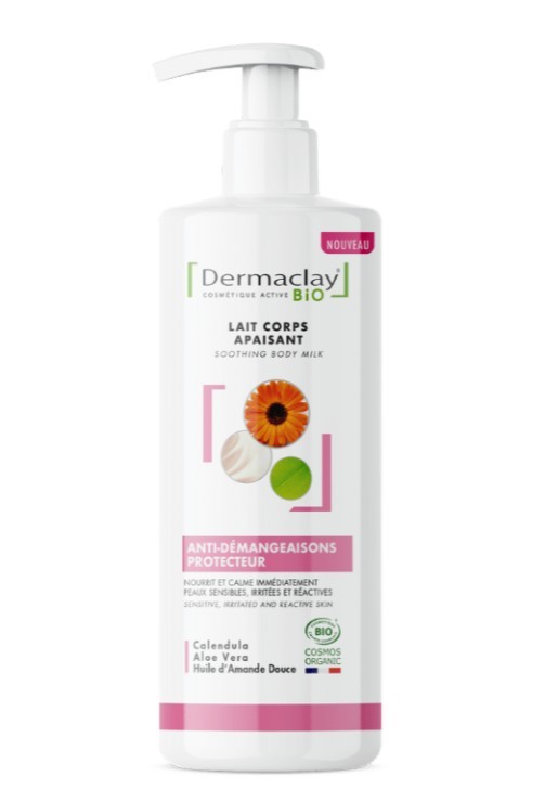Lait corps apaisant peaux sensibles (400ml) Bio