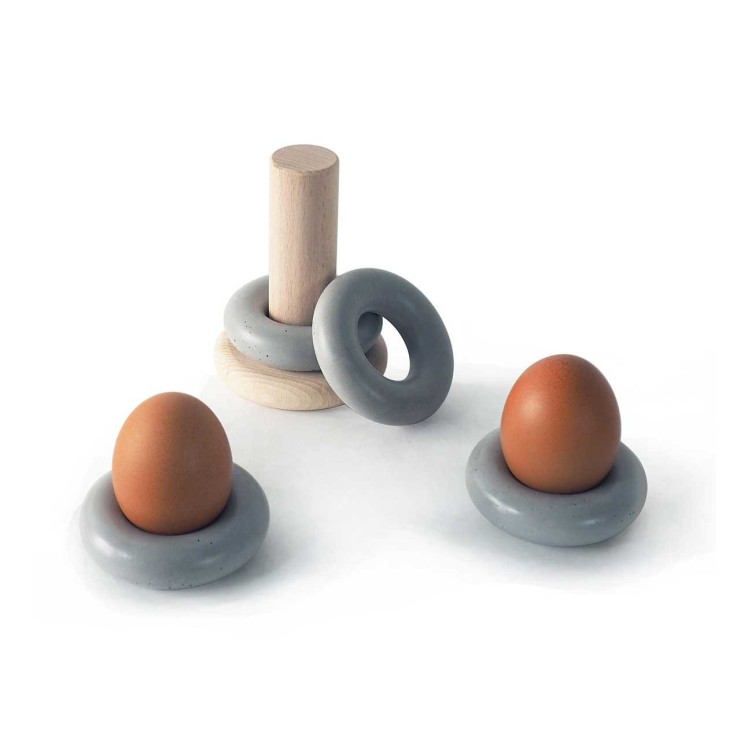 Coquetiers bois et béton