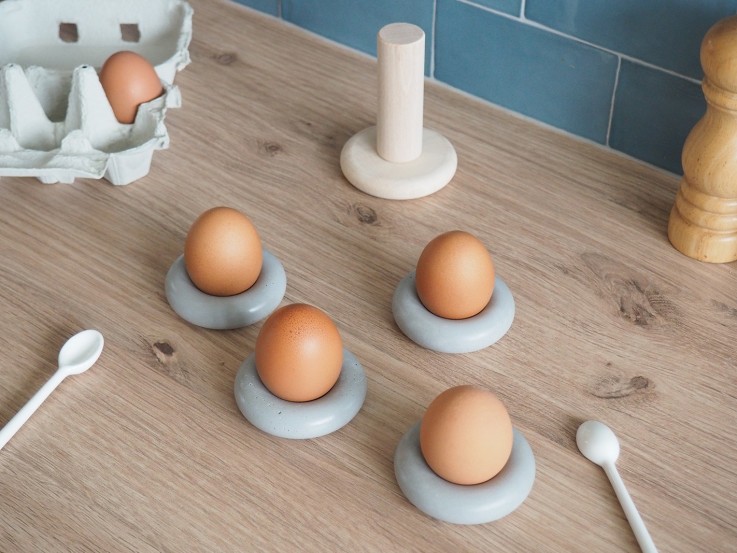 Coquetiers bois et béton