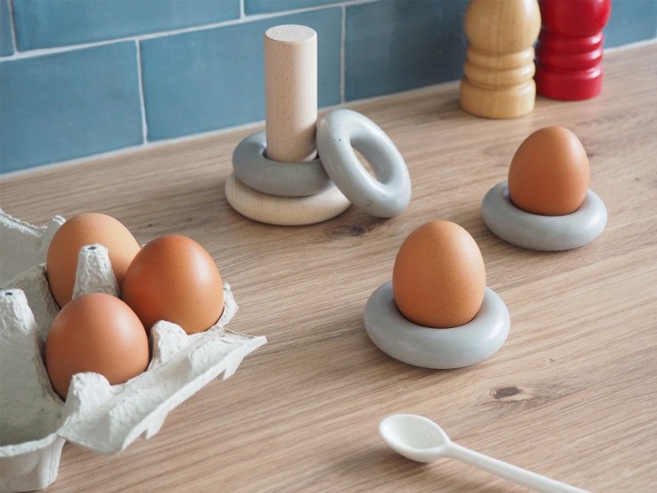 Coquetiers bois et béton