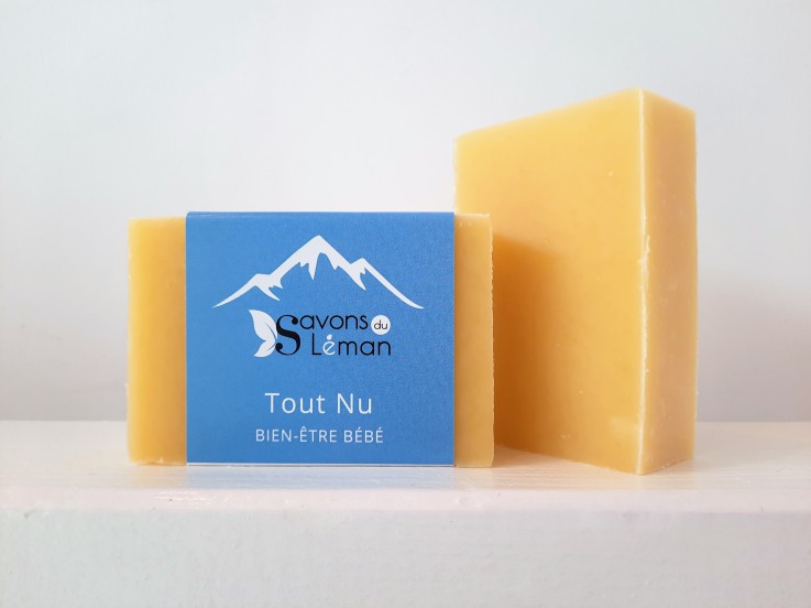 Savon surgras pour bébé Tout Nu Bio (Surgras 8,80%)