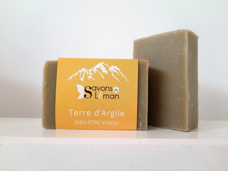 Savon naturel zone T Terre d'Argile  Bio (Surgras 6%)