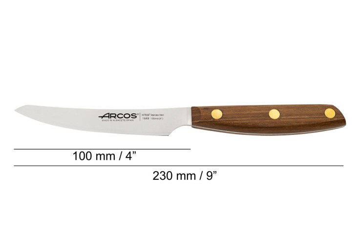 Couteau à steak Nordika Acier Inoxydable (inox) lame 10 cm