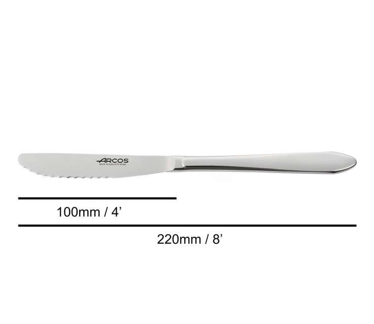 Couteau de table Berlin Acier Inoxydable (inox) lame 10 cm