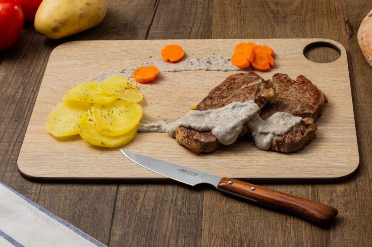 Couteau à steak Forest bois de Hêtre Acier Inoxydable (inox) lame 11 cm