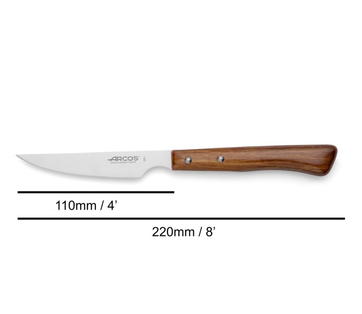 Couteau à steak Forest bois de Hêtre Acier Inoxydable (inox) lame 11 cm