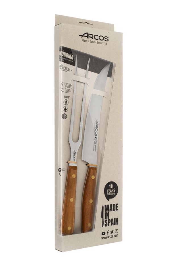 Ensemble d'ustensiles pour barbecue Nordika Acier Inoxydable (inox)