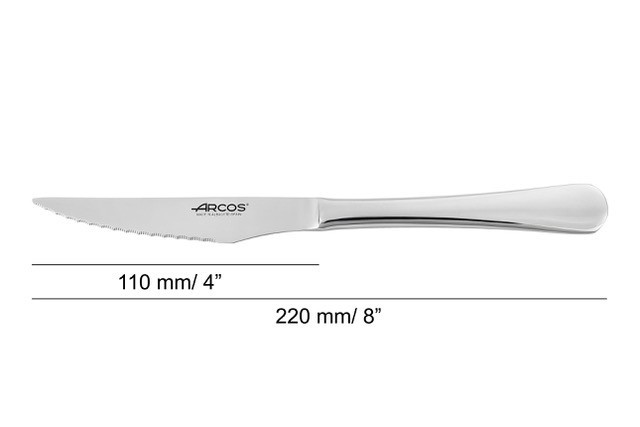 Couteau à steak Lisboa Acier Inoxydable (inox) lame 11 cm