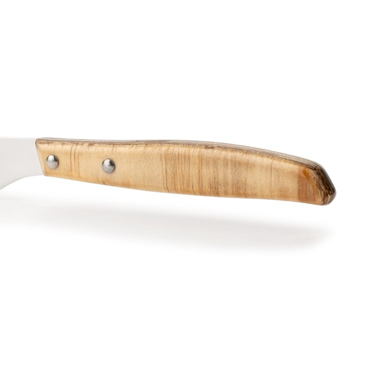 Couteau à pizza Forest en bois de peuplier Acier Inoxydable (inox) lame 11 cm
