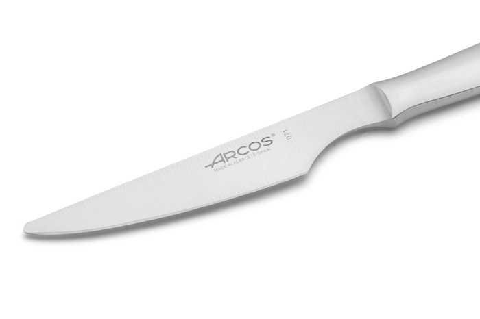 Couteau à steak lame lisse Acier Inoxydable (inox) lame 11 cm