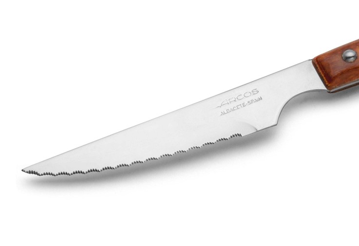 Couteau à steak lame crantée Forest Gregorio Acier Inoxydable (inox) lame 11 cm
