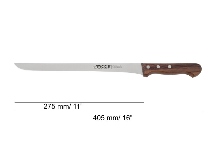 Couteau à jambon Atlantico Acier Inoxydable (inox) lame 27,5 cm