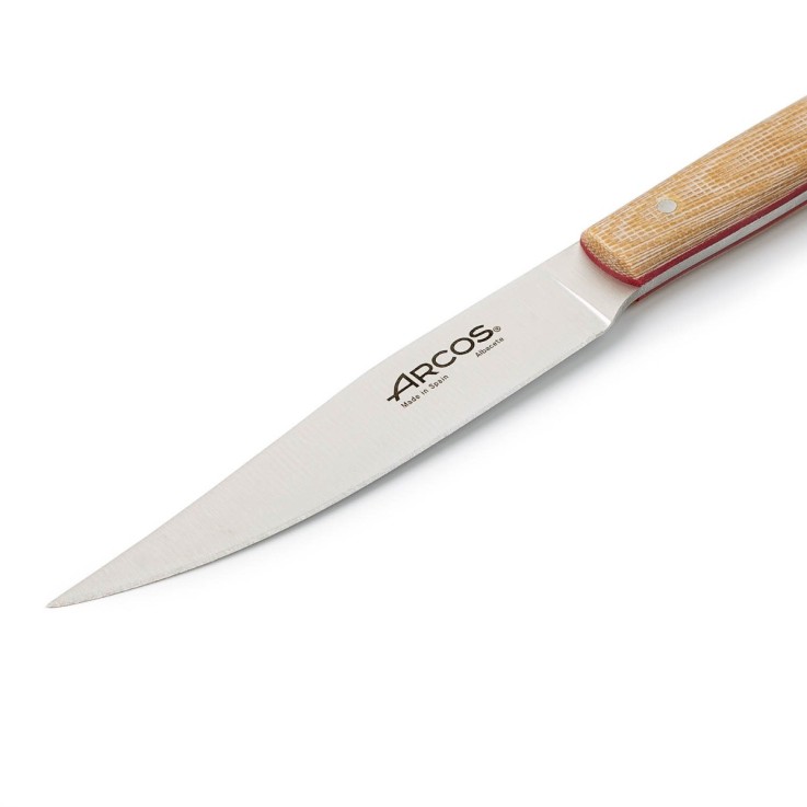 Couteau à steak The Origin Micarta Acier Inoxydable (inox) lame 11 cm