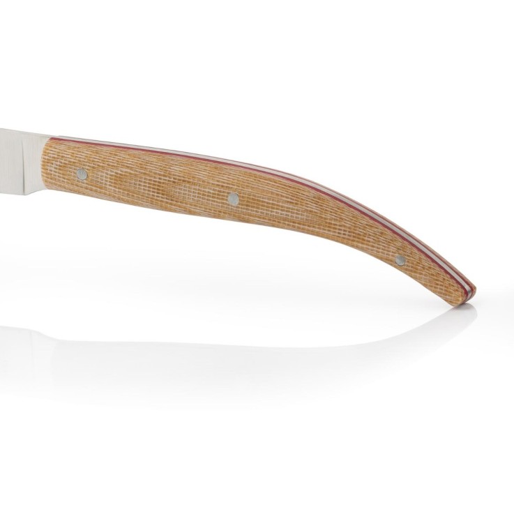 Couteau à steak The Origin Micarta Acier Inoxydable (inox) lame 11 cm