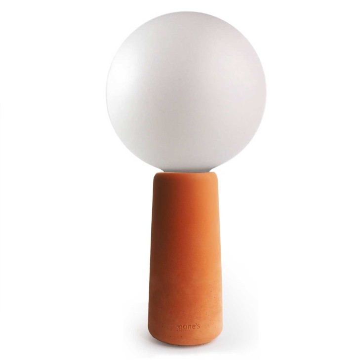Lampe à poser béton et marque-page Phare + Bicoque